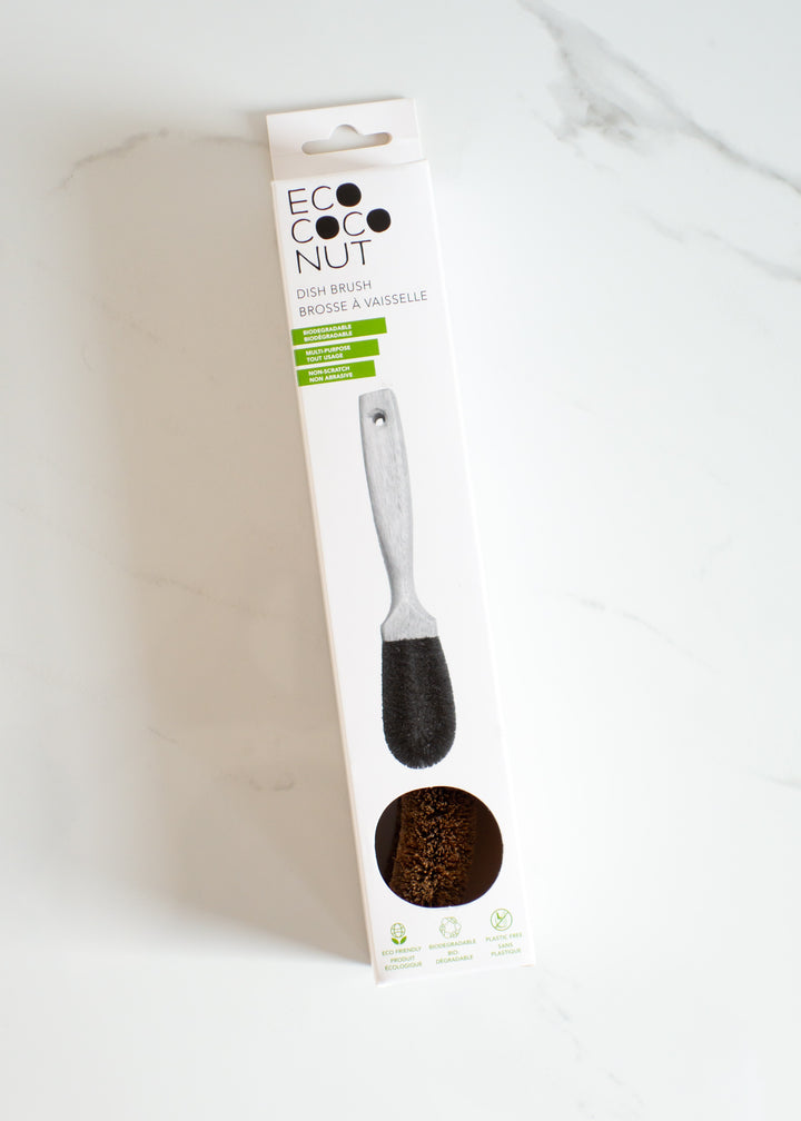 EcoCoconut Plastic-free Dish Brush Made Of Wood & Coconut Husk