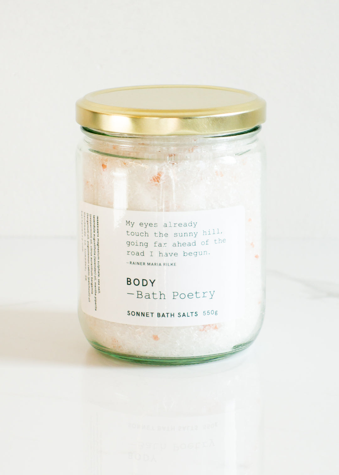 Bath Poetry Natural Bath Salts - Sonnet