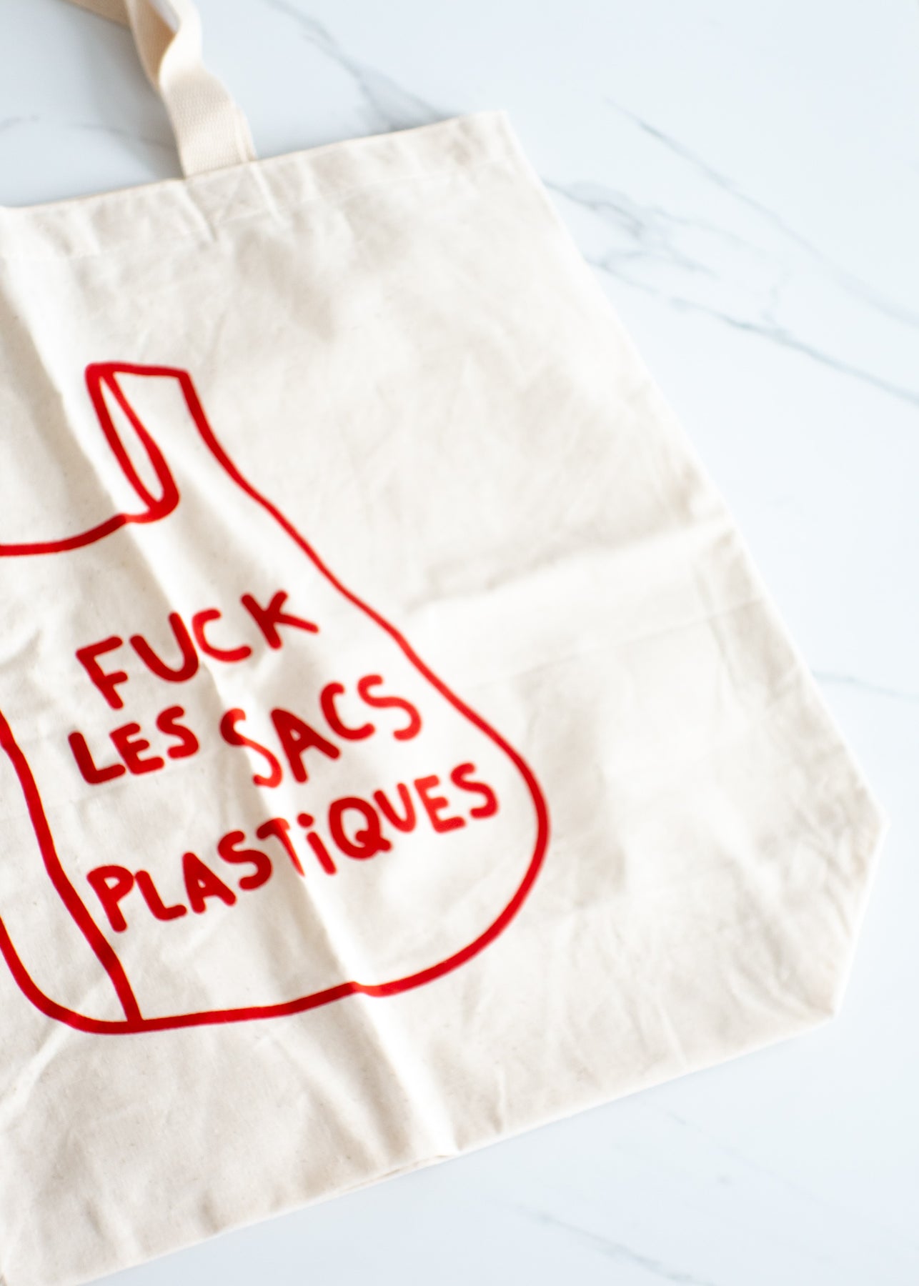 Fuck Plastic Bags - Zero Waste Cotton Tote Bag Shop Online Canada – Shores  General Store