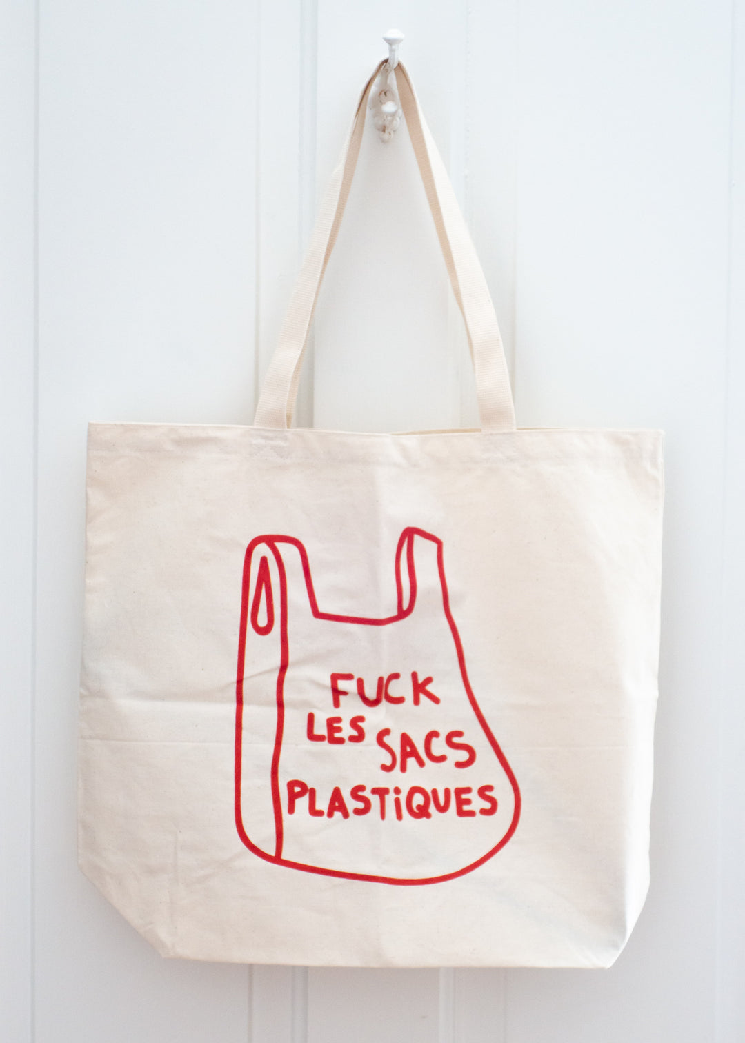 Fuck Plastic Bags - Zero Waste Cotton Tote Bag Shop Online Canada – Shores  General Store