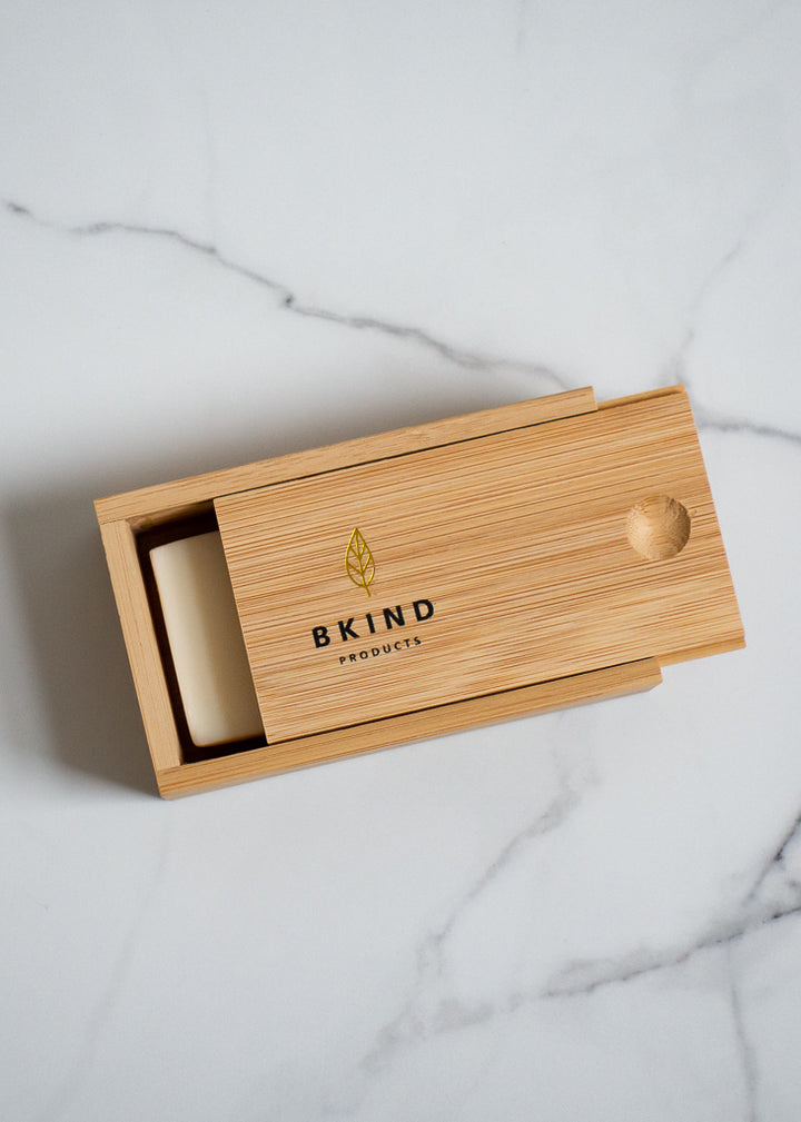 Bkind Bamboo Case for Plastic-free Shampoo & Conditioner Bars