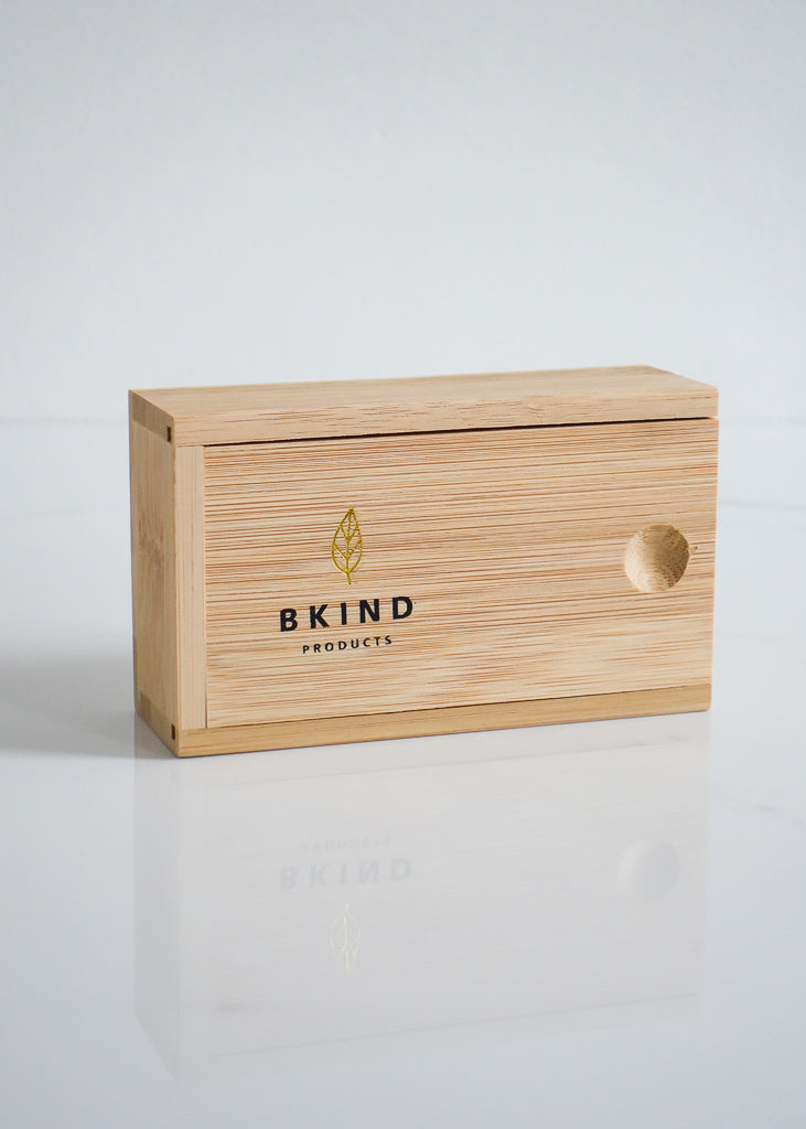 Bkind Bamboo Case for Zero Waste Shampoo & Conditioner Bars