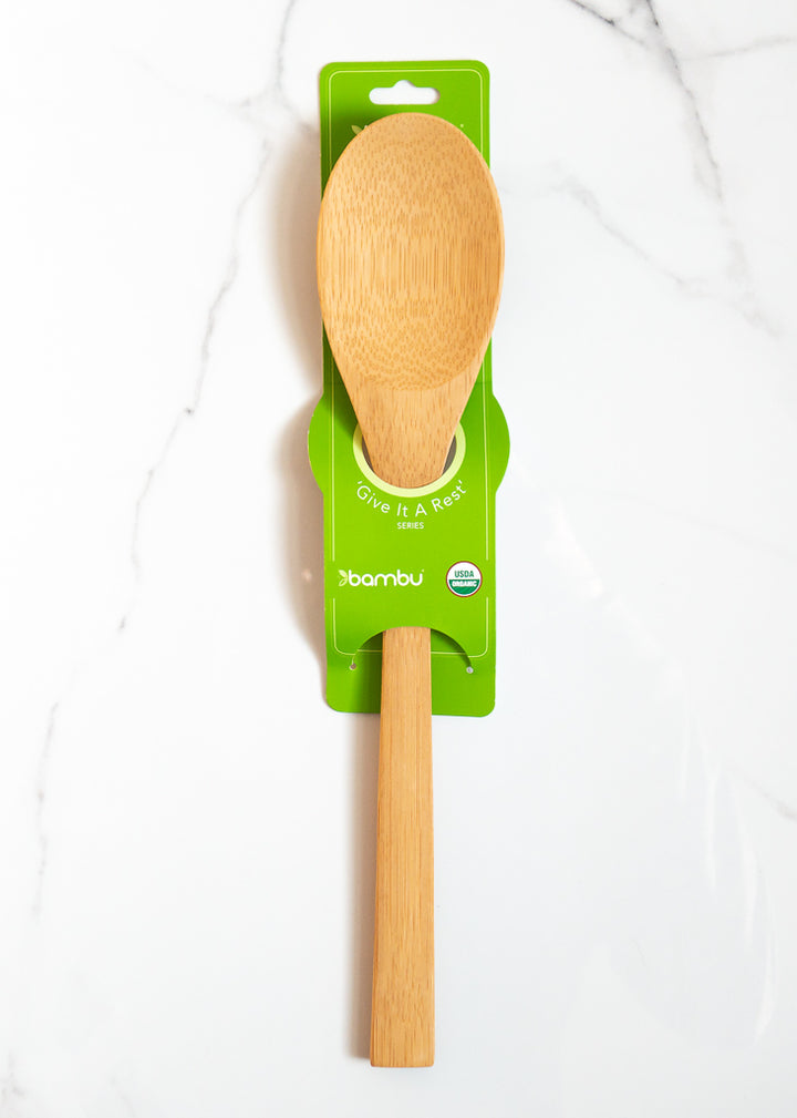 Bambu Give It A Rest Spoon Made of Environmentally-friendly Bamboo