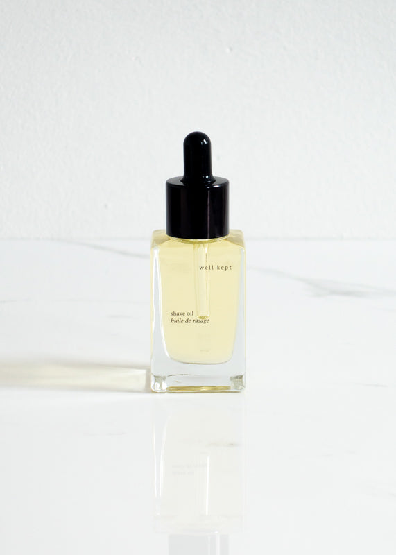 Well Kept Shave Oil Made With Cruelty-free Vegan Ingredients & Packaged In Eco-friendly Glass