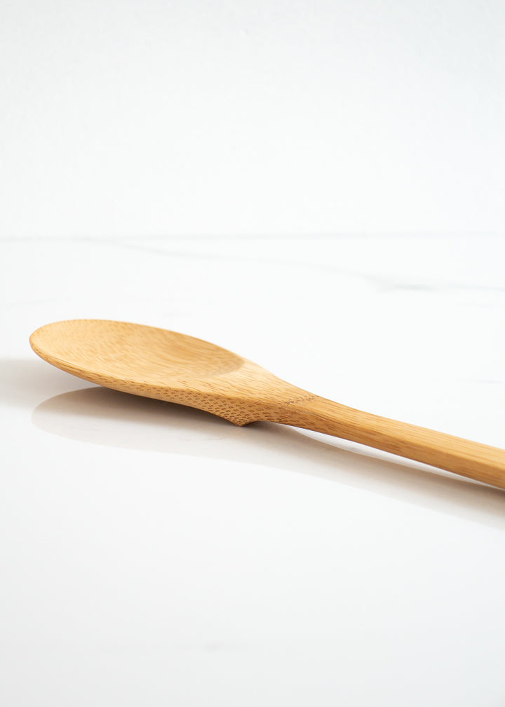 Bambu Give It A Rest Spoon Made of Zero Waste Bamboo