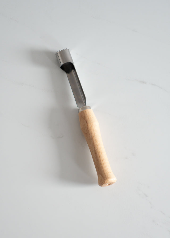 Bürstenhaus Redecker Wood & Stainless Steel Apple Corer For A Plastic-free Kitchen