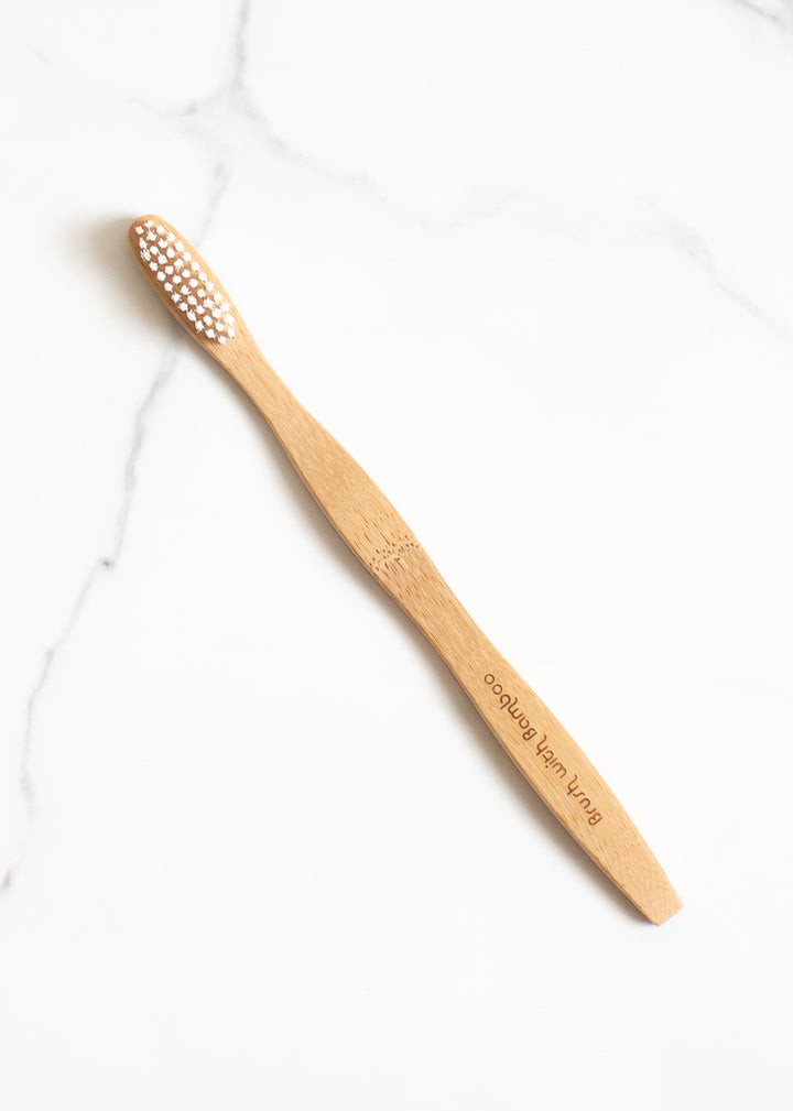 Brush With Bamboo Environmentally-friendly Adult Toothbrush