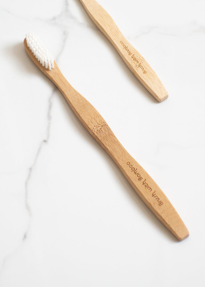 Brush With Bamboo Vegan Adult Toothbrush