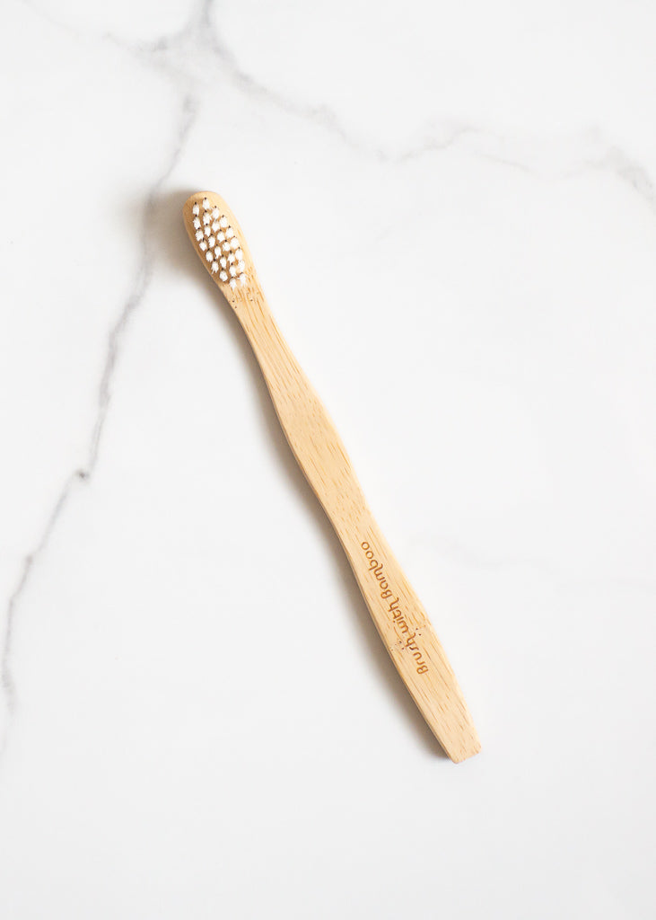 Brush With Bamboo Vegan Kids Toothbrush