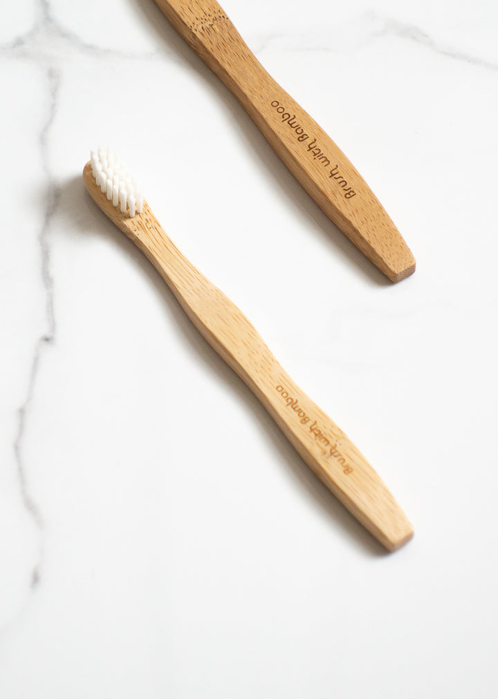 Brush With Bamboo Eco-friendly Kids Toothbrush