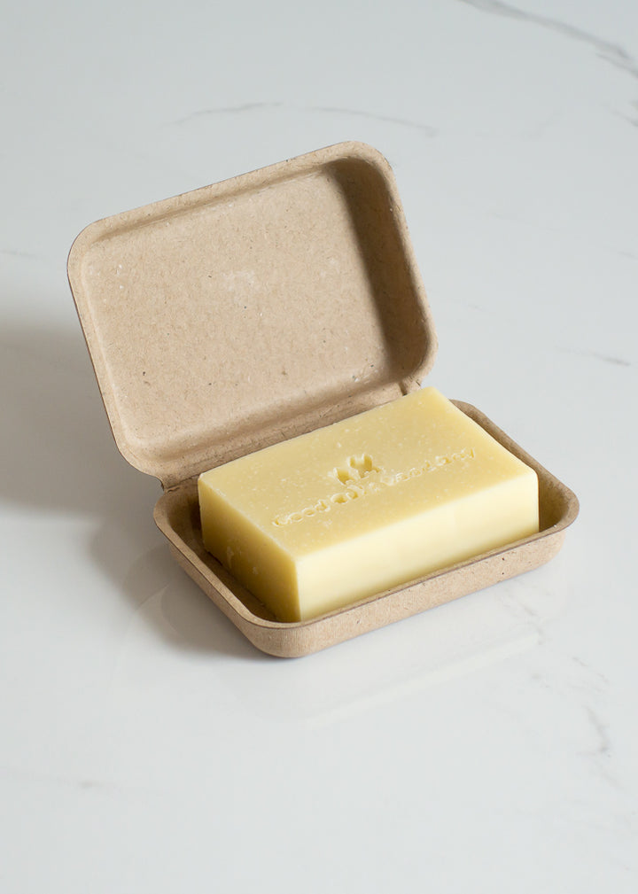 Good Girl Good Boy Dog Shampoo Bar - Antibacterial Niaouli & Pumpkin In Environmentally-friendly Packaging