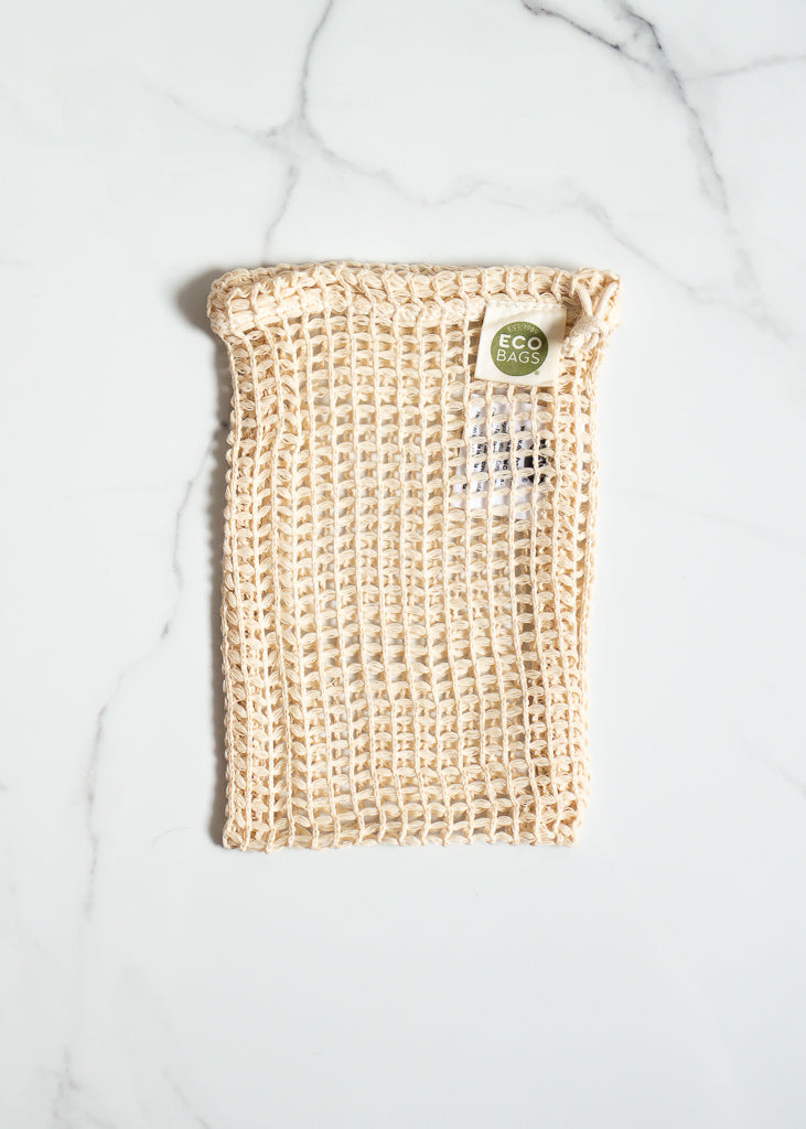 ECOBAGS Mesh Organic Cotton Produce Bag in Small For Environmentally-friendly Grocery Shopping