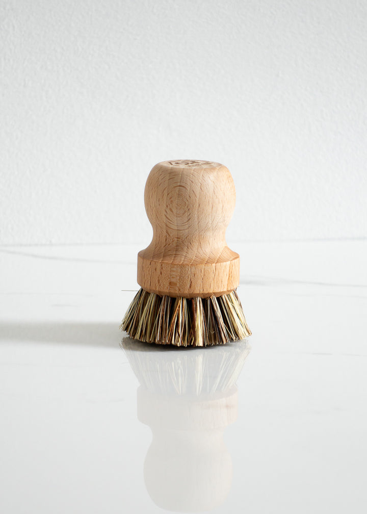 Redecker Wood Hand Pot Brush For Plastic-free Dishwashing