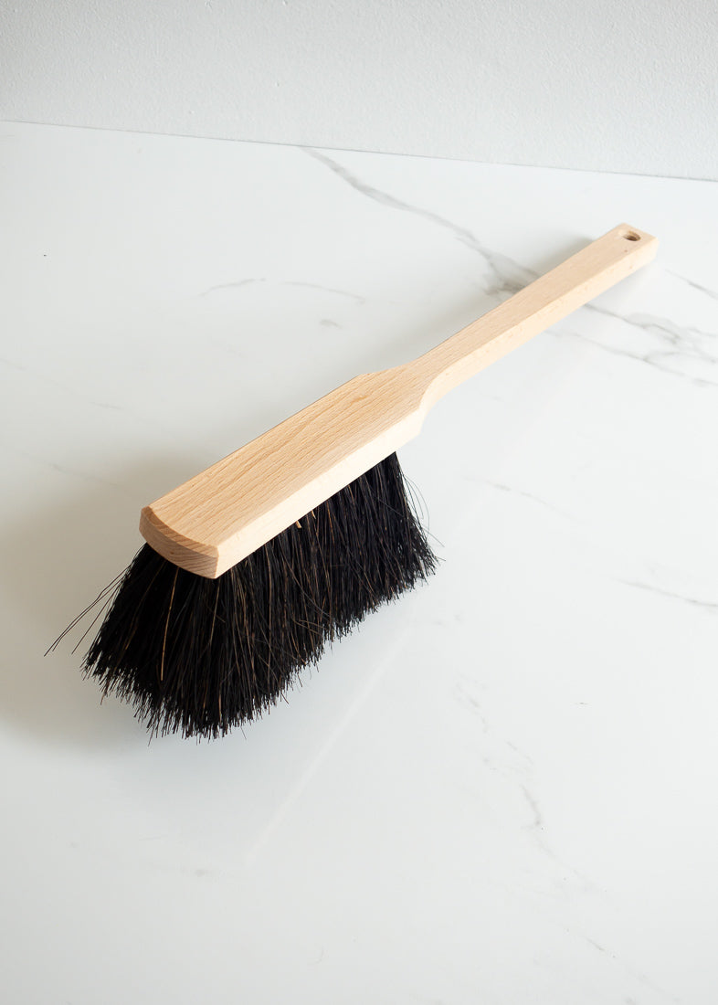 Redecker Wood Hand Brush With Long Handle Plastic-free Handheld Vegan Broom Made In Germany