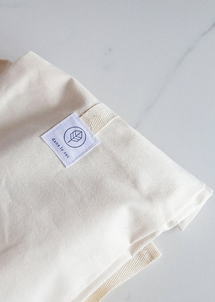 Dans Le Sac Natural Cotton Reusable Baguette Bag For A Zero Waste Lifestyle