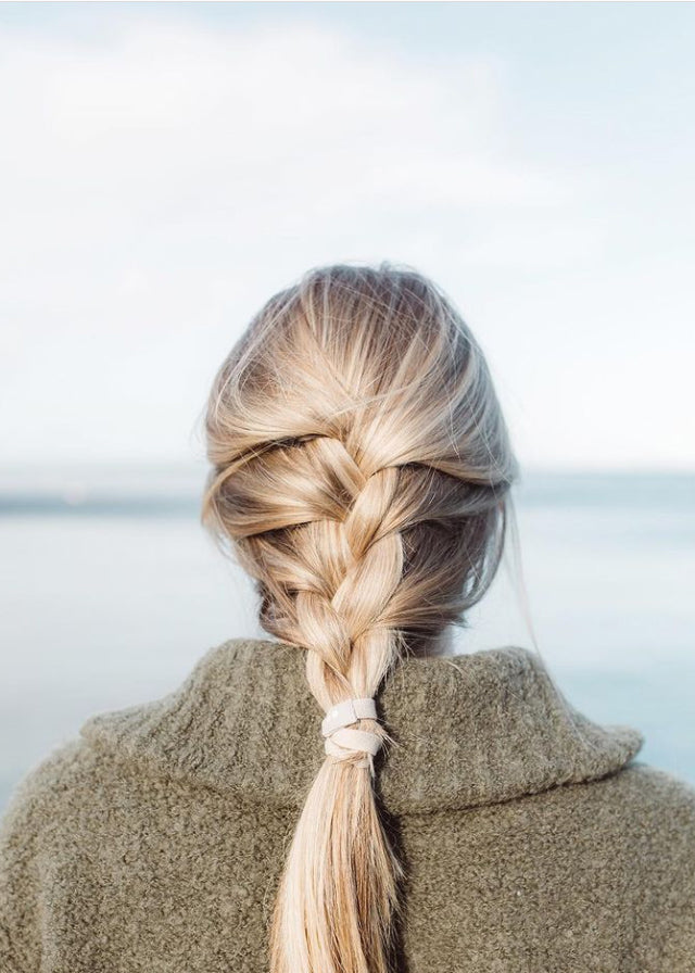 KOOSHOO Organic Plastic-free Hair Ties In Blonde Made With Eco-friendly Materials